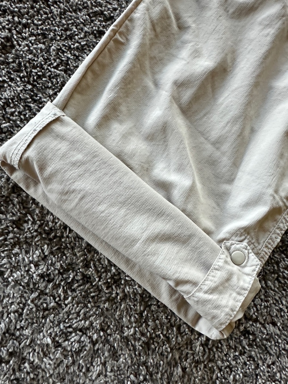 Columbia Light Beige Casual Fishing Straight-Leg Water Wicking Pant Size 6 Sport - Picture 3 of 11